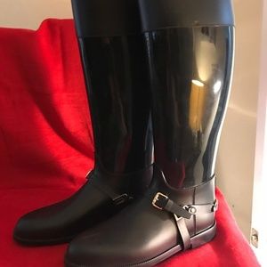 BRAND NEW Jimmy Choo Cheshire Rubber Rain Boots